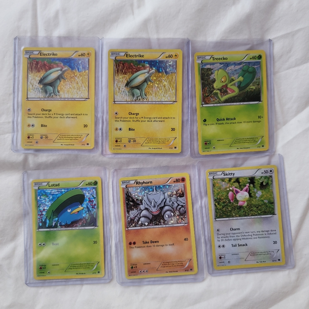 Pokemon XY 2015 McDonalds Cards Lot RARE
